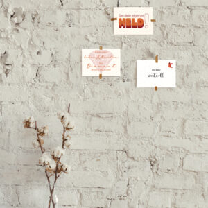 Sammlung der Postkarten